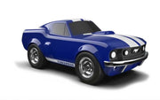 Baghera Ford Mustang in blau | Muscle Car Spielzeugauto