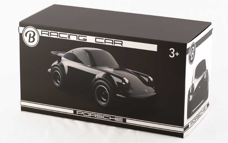 Baghera Porsche 911 in schwarz Spielzeugauto Verpackung