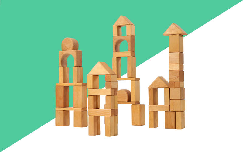 60 Natural Geo Blocks GRIMM'S - Main Image