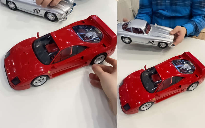 Modellauto Ferrari F40 im Maßstab 1:12 | Norev Automodelle