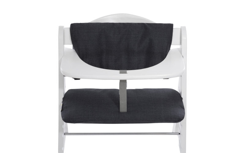 Hauck Hochstuhl Sitzkissen Deluxe Charcoal Alpha+ Sitzauflage