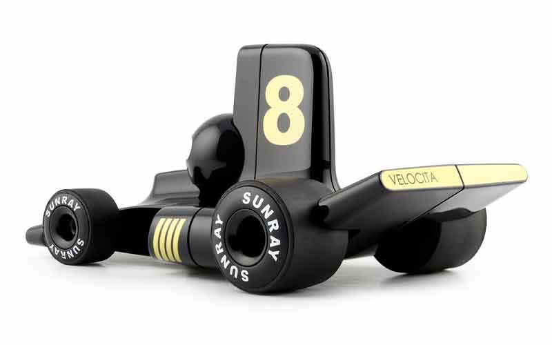 Playforever Velocita Emilio | Schwarzes F1 Spielzeugauto für Kinder und Sammler