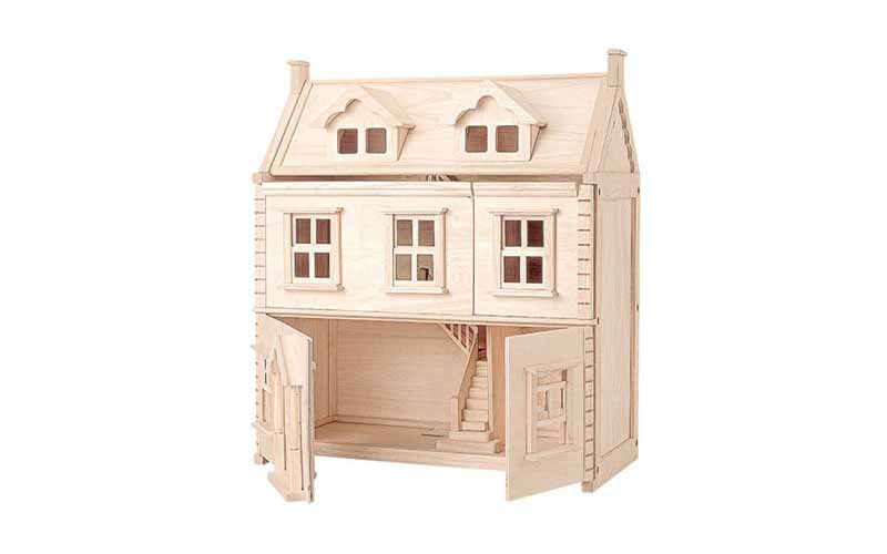 Playhouse Casa Bambole Plan Toys Legno Casa Delle Bambole Plan