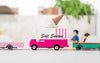 Spielzeugauto von Candylab Toys | CANDYCAR Eiswagen Holzauto - das perfekte Geschenk für alle Eis Liebhaber