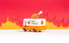 Spielzeugauto von Candylab Toys | CANDYCAR Fried Chicken Van Holzauto - das perfekte Geschenk für alle Brathähnchen Liebhaber