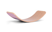 Wobbel® Board Original mit Filz (rosa) | Das Original Balance Board für Kinder von Wobbel
