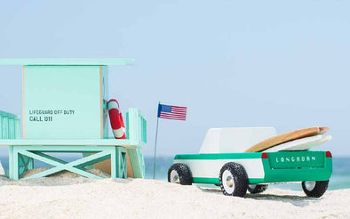 Holzautos Candylab Toys Americana Malibu Beach