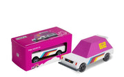 Candycar Holzauto Pink Racer von Candylab Toys Toons Verpackung