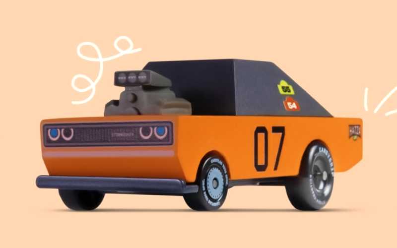 Candycar Toons Stormduker | Candylab Toys Holzauto