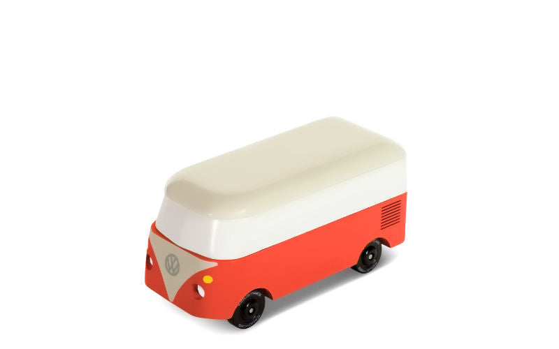 Candycar Volkswagen VW Bus T1 in Cinnamon Rot | Spielzeugauto von Candylab Toys