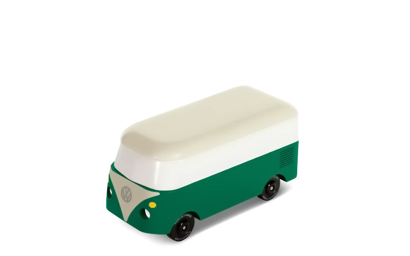 Candycar Volkswagen VW Bus T1 in Pinecone Grün | Spielzeugauto von Candylab Toys