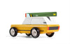 Candylab Toys magnetisches Kanu "Bearlake" aus Holz | Kayak Magnet für Americana Holzautos oder einfach nur als Kühlschrankmagnet