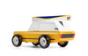 Candylab Toys magnetisches Kanu "Carnegie" aus Holz | Kayak Magnet für Americana Holzautos oder einfach nur als Kühlschrankmagnet