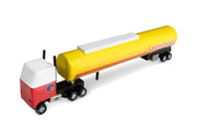 Candylab Toys Rocket Fuel Tanker – Candycar Tanklastwagen aus Holz im Retro-Look
