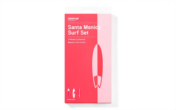 Candylab Toys Santa Monica Surfboards aus Holz - Surfbrett Magneten
