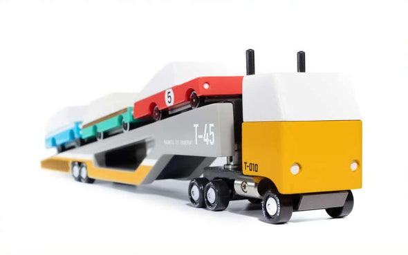 Candylab Toys Truck Autotransporter | Candycar Holzlaster
