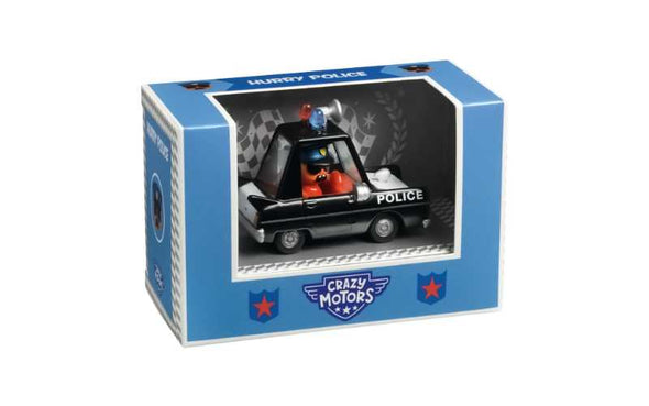 Crazy Motors Hurry Police | Djeco Spielzeugauto