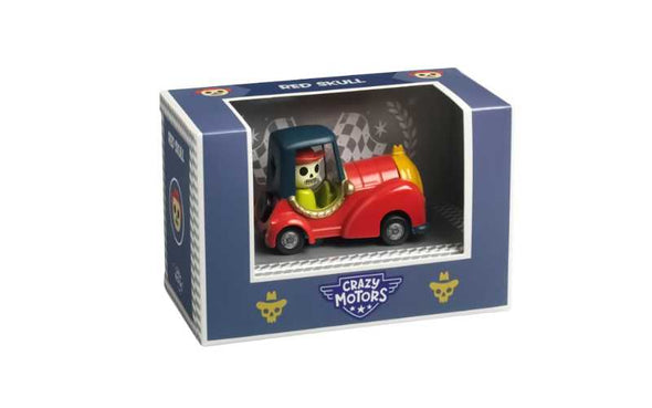 Crazy Motors Red Skull | Djeco Spielzeugauto