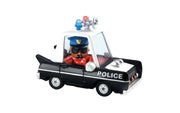 Djeco Crazy Motors Hurry Police Spielzeugauto | Diecast Auto zum Spielen