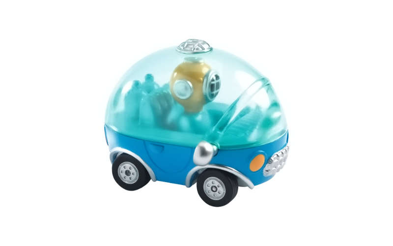 Djeco Crazy Motors Nauti Bubble Spielzeugauto | Diecast Auto zum Spielen
