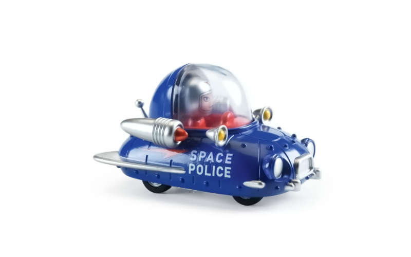 Crazy Motors Space Police Diecast Car | Djeco