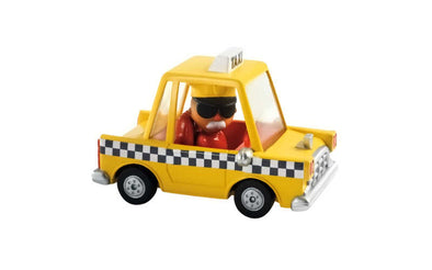 Djeco Crazy Motors Taxi Joe Spielzeugauto | Diecast Auto zum Spielen