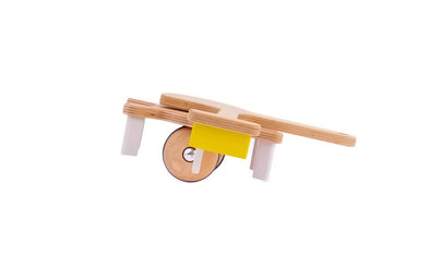 Dynamiko Kreiselschwader aus Holz | Zubehör für Holzspielzeug Traktoren