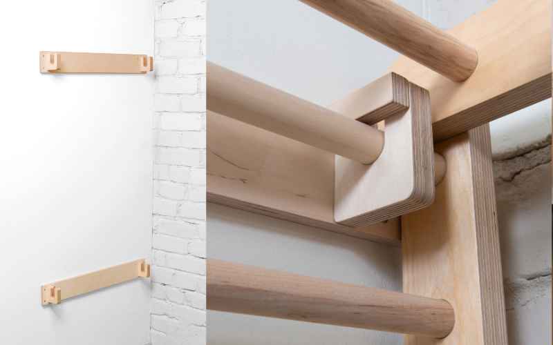 Ette Tette Wandmontageset für Klettergerüst und Piklerdreieck