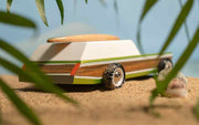 Holzauto von Candylab Toys Surf Wagon | Spielzeugauto wie gemacht für den Strand