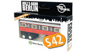 Holzeisenbahn Berliner S-Bahn S42 Tiny Trainz Holzubahn für Spielzeug Eisenbahn