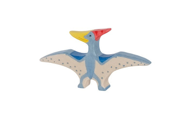 Holztiger Dinosaurier Pteranodon aus Holz | Dino Holzfigur zum Spielen