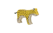 HOLZTIGER Leopard Holztier | Afrikatiere Holzspielzeug Tierfigur