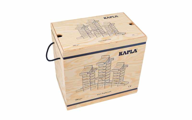Kapla Steine 500 Box Natur Holzspielzeug