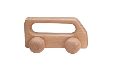 Ostheimer Holzauto Bus für Kinder ab 1 Jahr | Holzspielzeug Auto für Kleinkinder