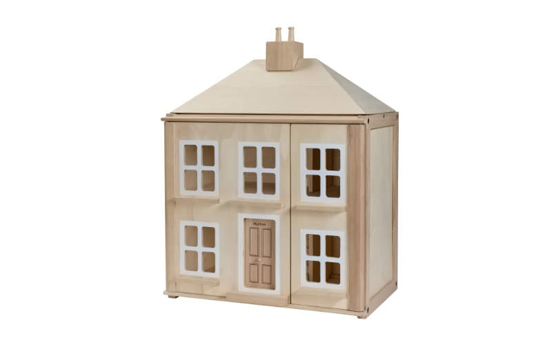 Plantoys Puppenhaus aus Holz im georgianischen Stil
