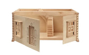 Plantoys viktorianisches Puppenhaus Untergeschoss aus Holz