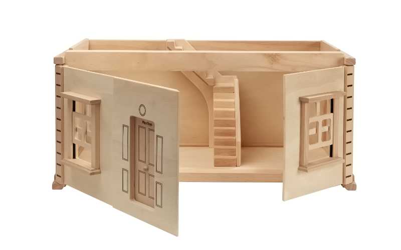 Plantoys viktorianisches Puppenhaus Untergeschoss aus Holz