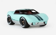 Playforever Ken Parton in Mint | Spielzeugauto Rennwagen Frontalansicht