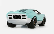 Playforever Ken Parton in Mint | Spielzeugauto Rennwagen Rückansicht