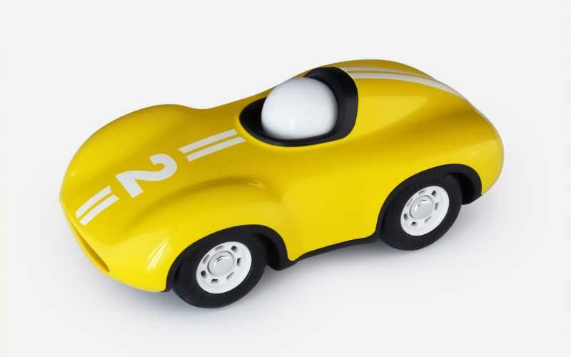 Playforever Speedy Le Mans gelbes Spielzeugauto Rennwagen
