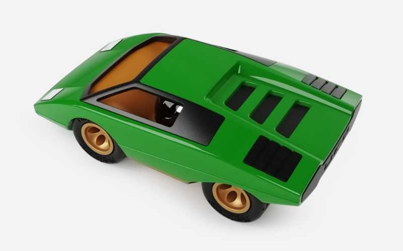Playforever Ufo Mamba in Grün | Design Spielzeugauto für Kinder, Sammler und Petrolheads.