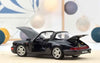 Porsche 911 im Maßstab 1:18 Modellauto des 1991er Carrera 4 Targa in Blau Metallic | Norev Automodelle