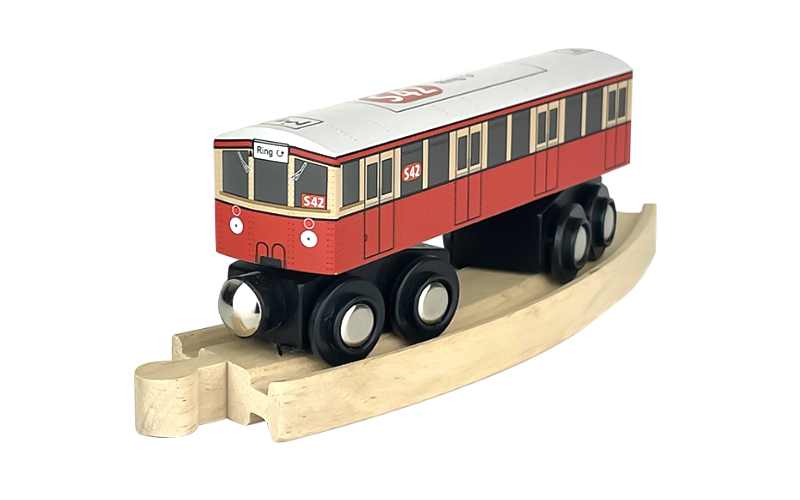 Spielzeugbahn Berliner S-Bahn S42 (historisch) Holzeisenbahn von Tiny Trainz