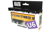 Holzeisenbahn Berliner BVG U-Bahn U6 Tiny Trainz Holzubahn für Spielzeug Eisenbahn