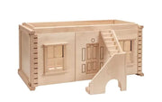 Untergeschoss für viktorianisches Puppenhaus aus Holz von Plantoys