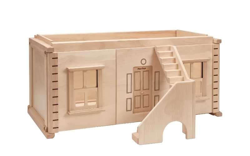 Untergeschoss für viktorianisches Puppenhaus aus Holz von Plantoys