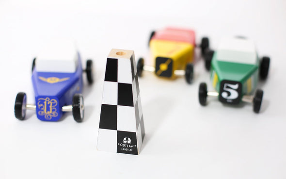 Race Pylon aus Holz von Candylab