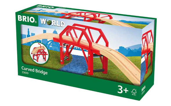 BRIO EIsenbahn Brücke | Holzeisenbahn Zubehör und Erweiterungssets