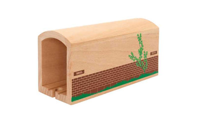 BRIO Holzeisenbahn Tunnel aus Holz | Spielzeug Eisenbahn Zubehör