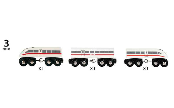BRIO Zug 3-teiliger Schnellzug mit Sound | BRIO Eisenbahn